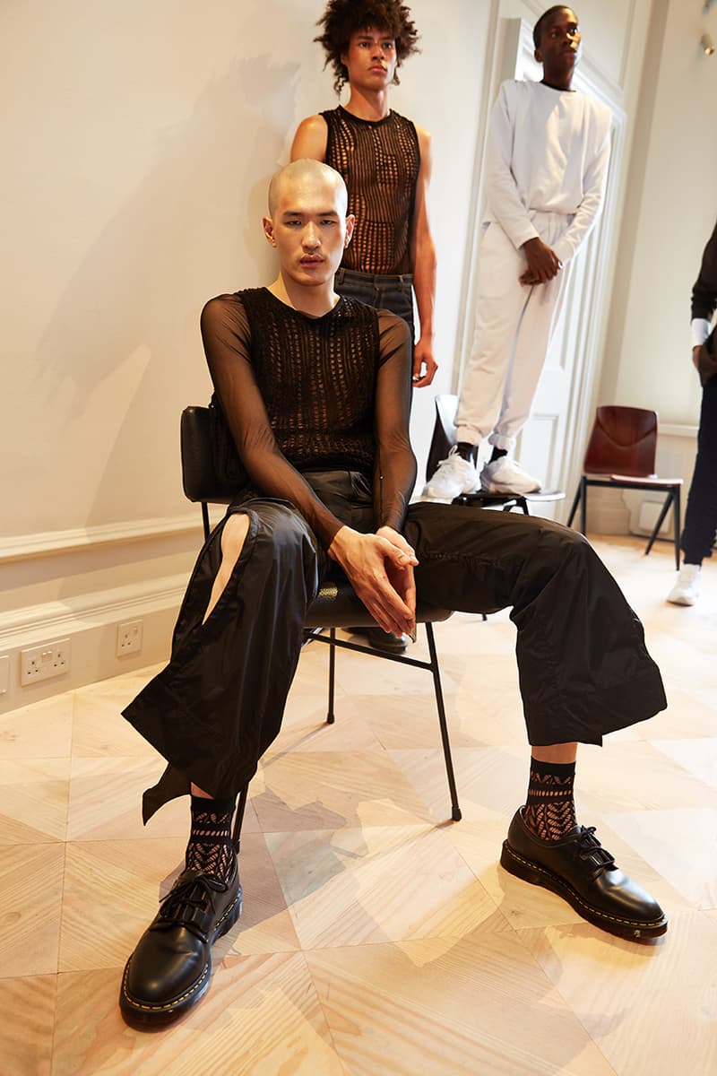 Bianca Saunders "Unravelling" AW19 FW19 Fall Winter 2019 Autumn Collection Lookbook The Royal College of Art Graduate Designer Menswear Label London