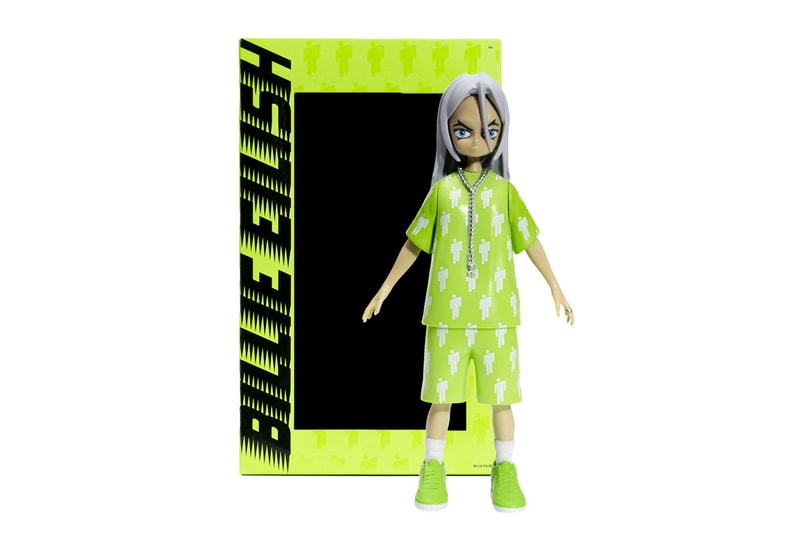 Billie Eilish x Takashi Murakami Vinyl Figure limited release date info drop buy april 19 2019 exclusive you should see me in a crown