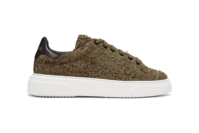 by walid 19th century paneled low top trainers matchesfashion exclusive