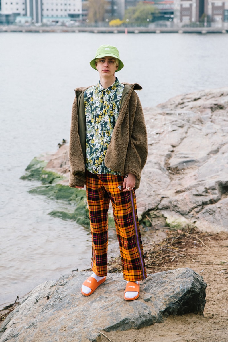 caliroots cali roots spring summer 2019 lookbook editorial city beach bum prints layering versace champion 