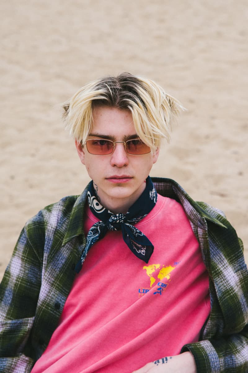 caliroots cali roots spring summer 2019 lookbook editorial city beach bum prints layering versace champion