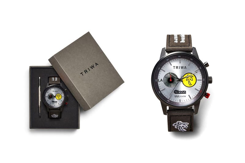 caliroots triwa cali roots business pleasure watch army green 420