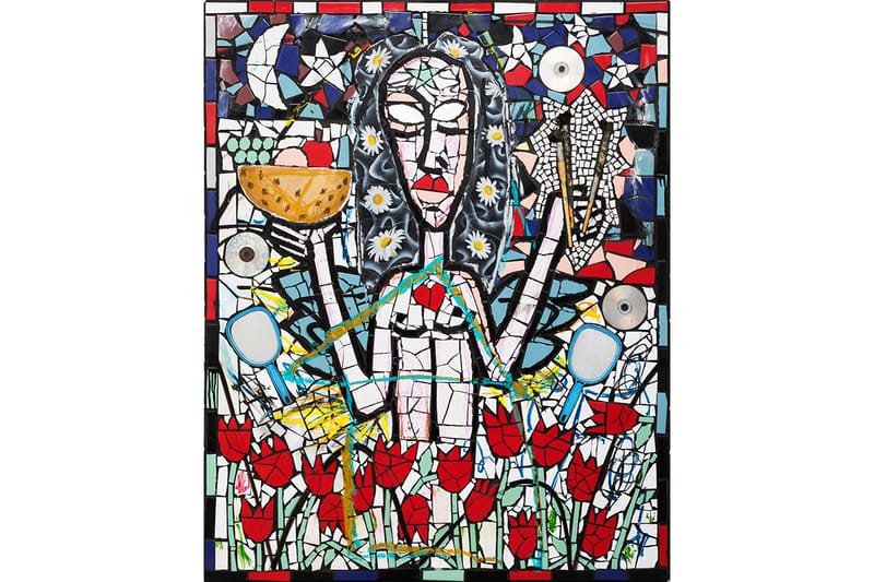 Cameron Welch Exhibits Mythological Mosaics at One River Art & Design School New York