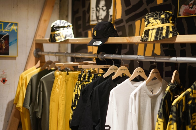 Carhartt WIP Shop-In-Shop at Bodega LA work in progress pop up shop capsule workwear streetwear info information 