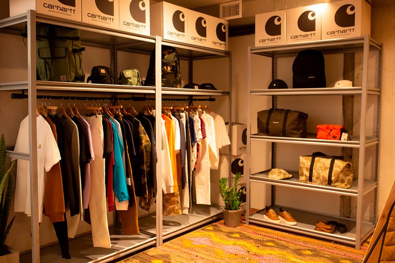 Carhartt WIP Shop-In-Shop at Bodega LA work in progress pop up shop capsule workwear streetwear info information