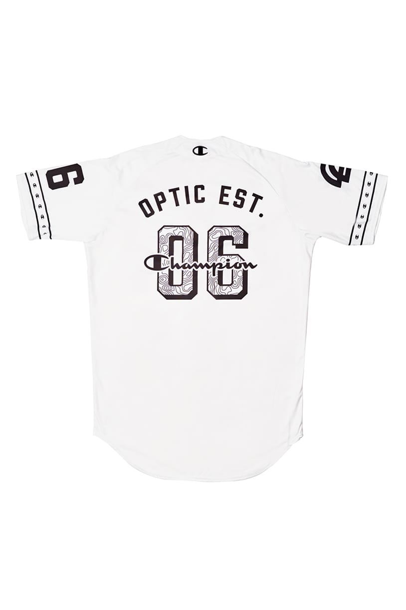 optic gaming baseball jersey