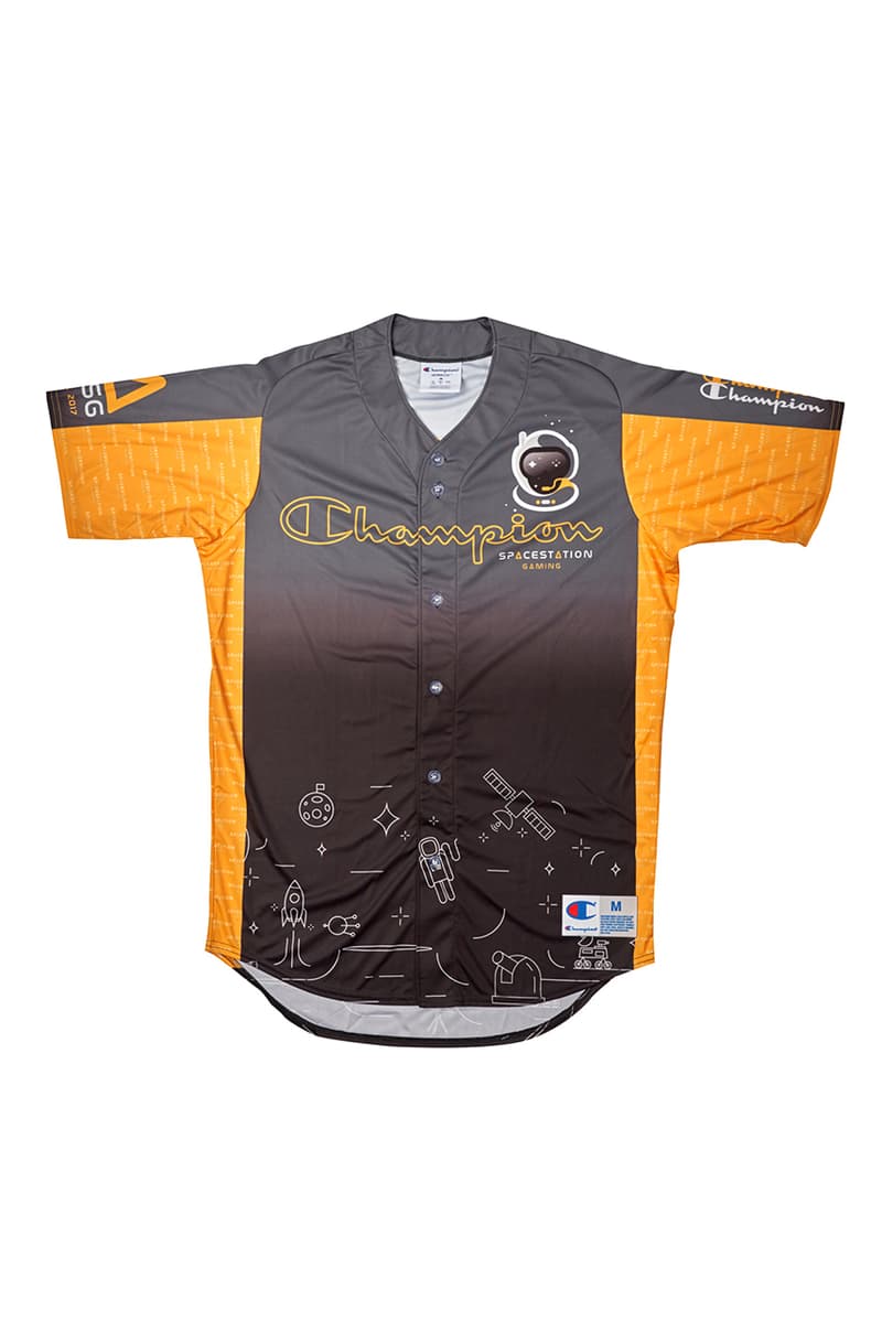 Champion Drops eSports Team Baseball Jerseys ybn cordae slix jxmmi rae sremmurd button up ultrafuse april 20 2019 release date info buy Spacestation Gaming, Counter Logic Gaming, Renegades, Optic Training Dignitas