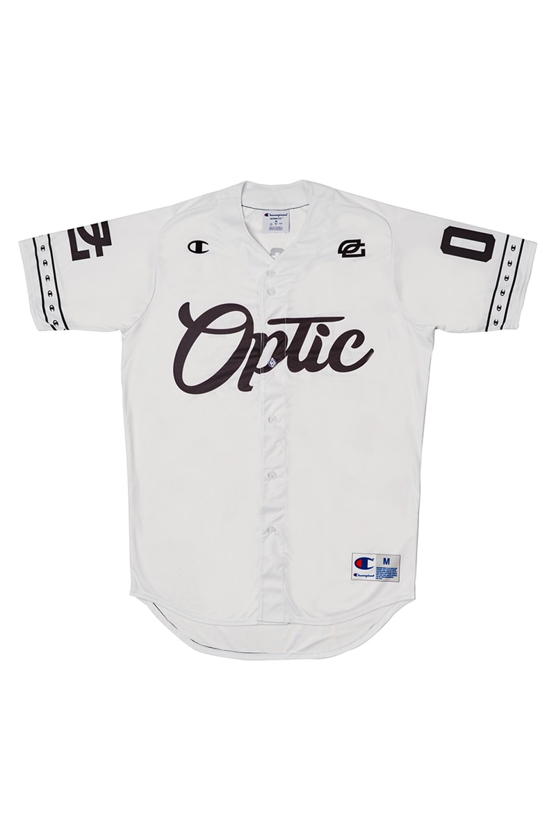 Champion Drops eSports Team Baseball Jerseys ybn cordae slix jxmmi rae sremmurd button up ultrafuse april 20 2019 release date info buy Spacestation Gaming, Counter Logic Gaming, Renegades, Optic Training Dignitas