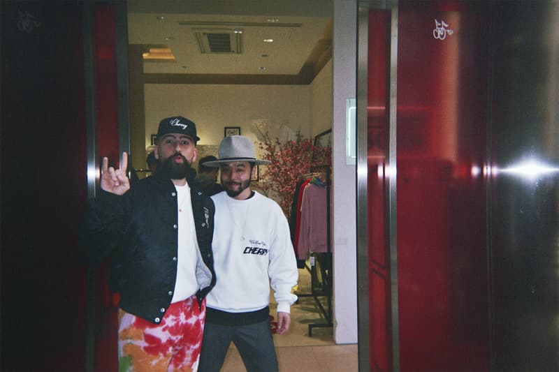 Cherry LA Tokyo Photo Diary Disposable Camera Joseph Perez David Levy Founder Designer United Arrows pop up