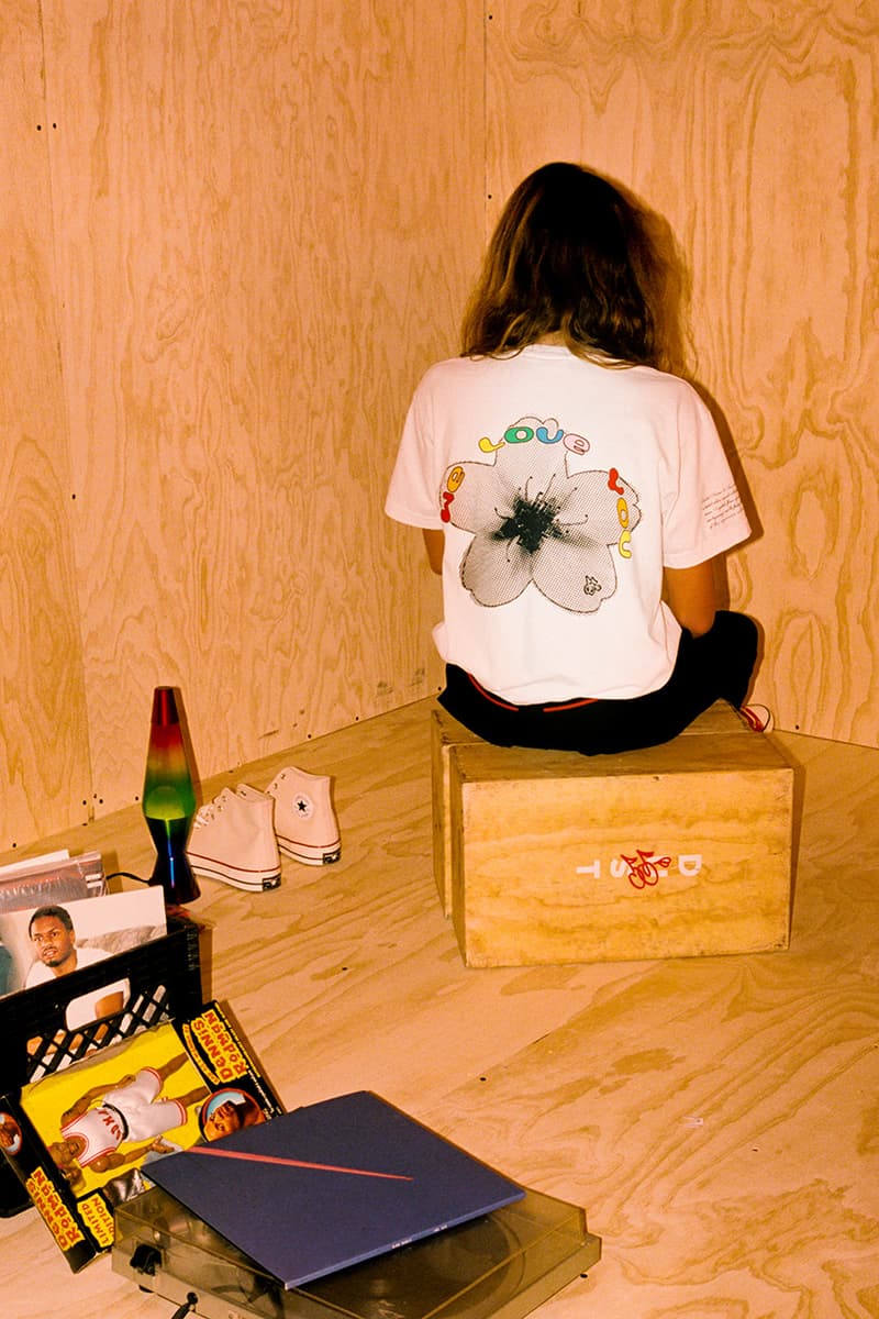 Cherry Los Angles United Arrows and Sons Japan Tokyo Pop up Exclusive Capsule Collection Spring Summer 2019 SS19 "We Love You" Graphic Jingumae Shibu-ya