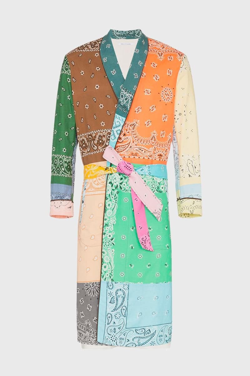 Children Of The Discordance Bandana Patch Overcoat release info drop date BROWNS coat jacket 13332494 / COTDCO707 price patchwork