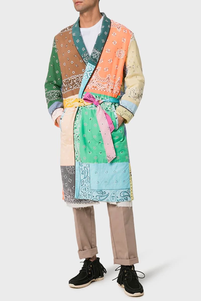 Children Of The Discordance Bandana Patch Overcoat release info drop date BROWNS coat jacket 13332494 / COTDCO707 price patchwork