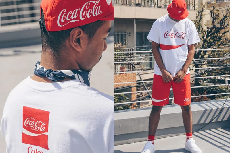 coca cola hats and shirts