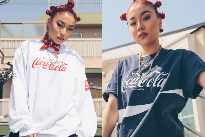 coca cola atmos lab spring summer 2019 capsule collection collaboration release