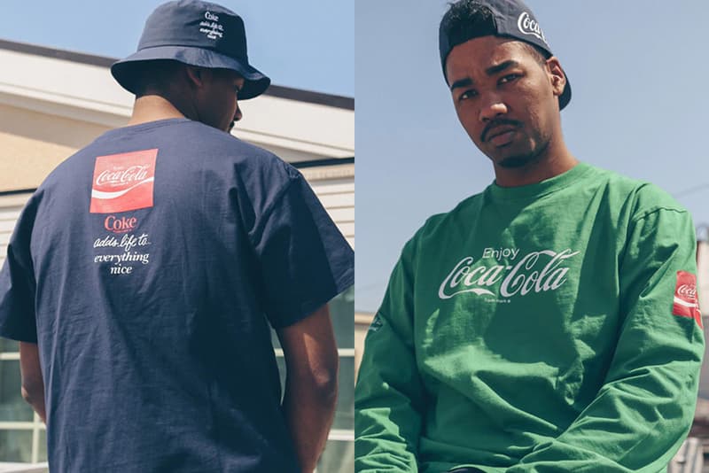 coca cola atmos lab spring summer 2019 capsule collection collaboration release