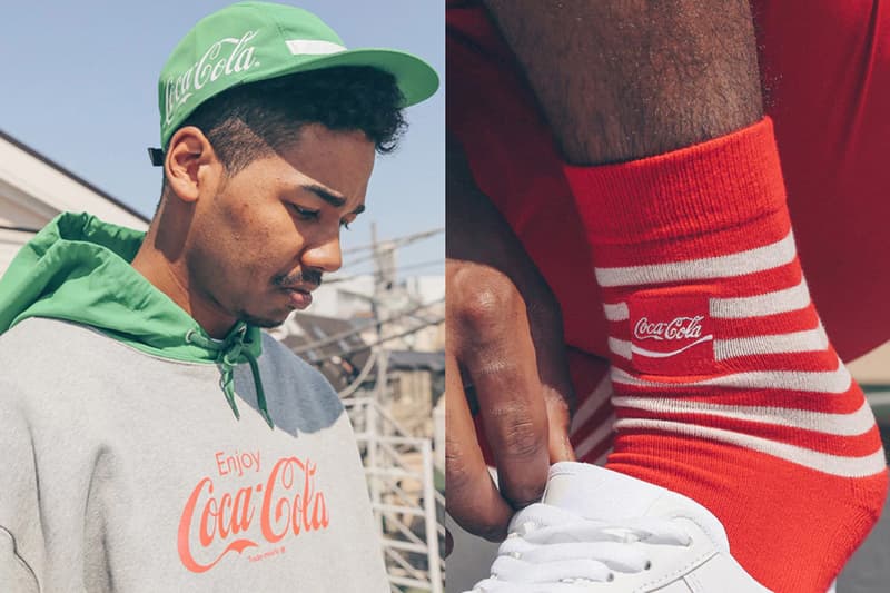 coca cola atmos lab spring summer 2019 capsule collection collaboration release