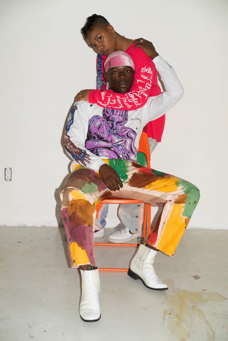 come tees weather diaries lookbook collection release date info buy drop denim jacket pants jeans sonya sombreuil