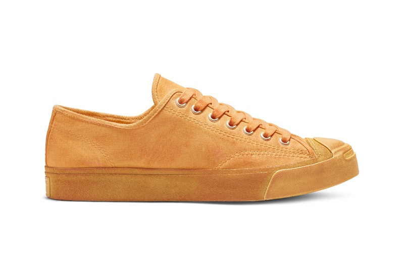 JACK PURCELL BURNISHED suede converse shoes sneakers ss19 spring summer 2019 purple low top orange egret suede Washed Lilac Totally Blue