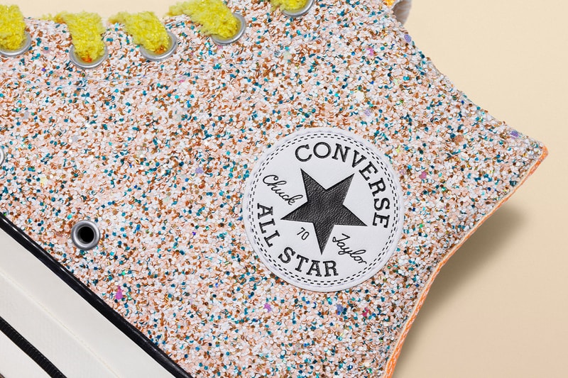 Converse x JW Anderson Run Star Hike Chuck 70 Glitter Info Information Shoes Trainers Kicks Sneakers Boots Footwear Cop Purchase Buy First Closer Look
