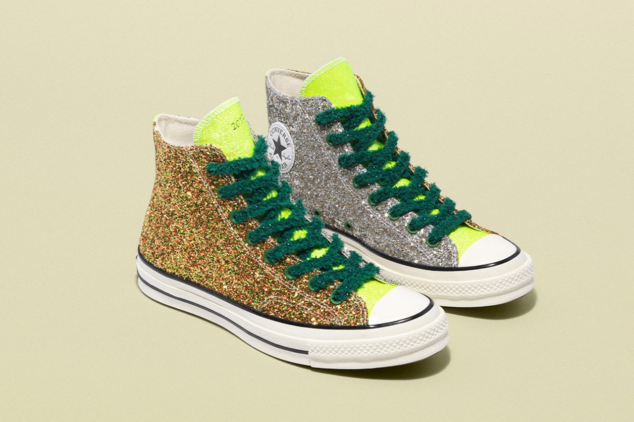 Converse x JW Anderson Run Star Hike Chuck 70 Glitter Info Information Shoes Trainers Kicks Sneakers Boots Footwear Cop Purchase Buy First Closer Look