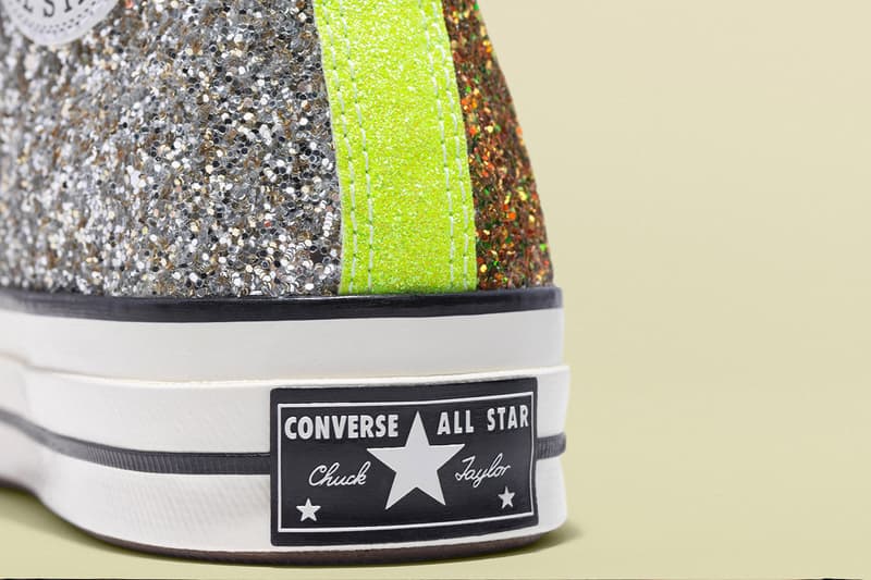 Converse x JW Anderson Run Star Hike Chuck 70 Glitter Info Information Shoes Trainers Kicks Sneakers Boots Footwear Cop Purchase Buy First Closer Look