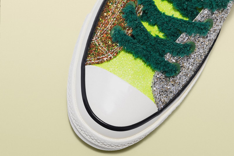 Converse x JW Anderson Run Star Hike Chuck 70 Glitter Info Information Shoes Trainers Kicks Sneakers Boots Footwear Cop Purchase Buy First Closer Look