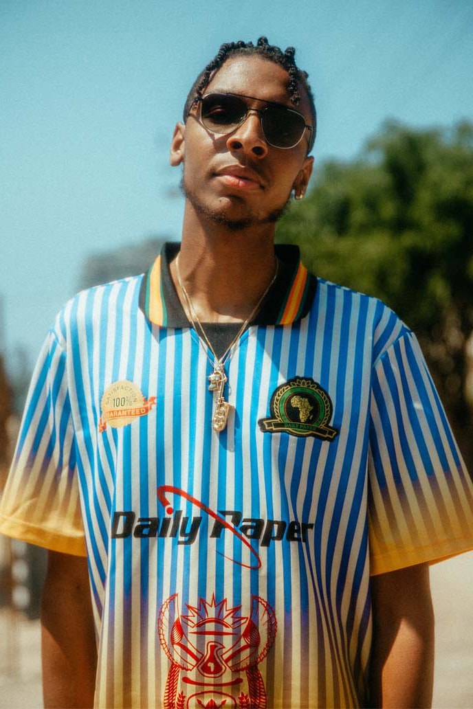 Daily Paper Vintage Football Kits Capsule SS19 lookbooks football jerseys Amsterdam 