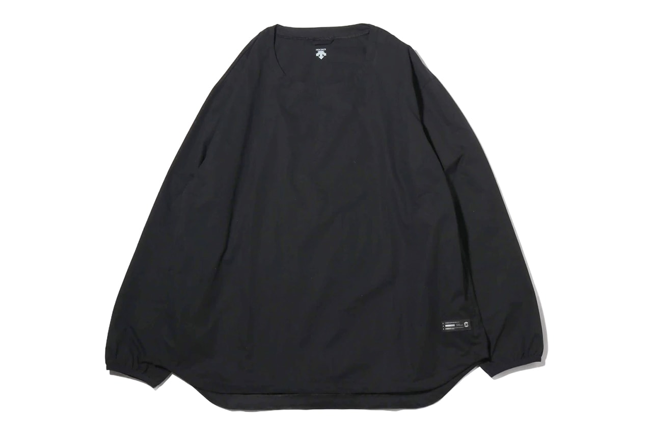 descente DDD x atmos LAB Spring Summer 2019 SS19 Capsule Collection T-Shirt Pocket Shorts Long Sleeve Pullover Sweater Jumper Shortsleeve Shirt 