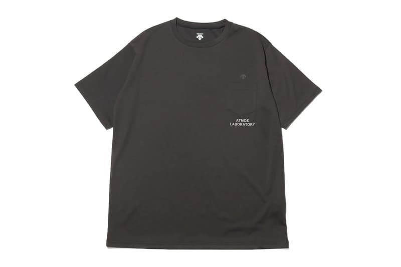 descente DDD x atmos LAB Spring Summer 2019 SS19 Capsule Collection T-Shirt Pocket Shorts Long Sleeve Pullover Sweater Jumper Shortsleeve Shirt