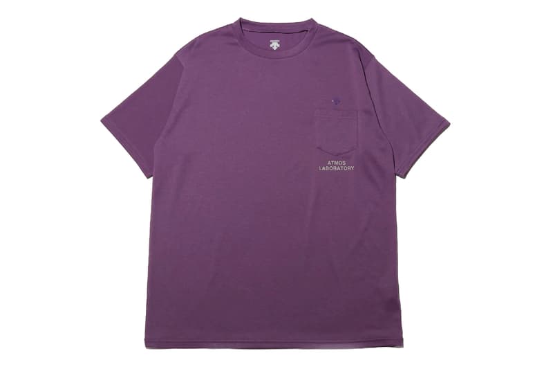 descente DDD x atmos LAB Spring Summer 2019 SS19 Capsule Collection T-Shirt Pocket Shorts Long Sleeve Pullover Sweater Jumper Shortsleeve Shirt