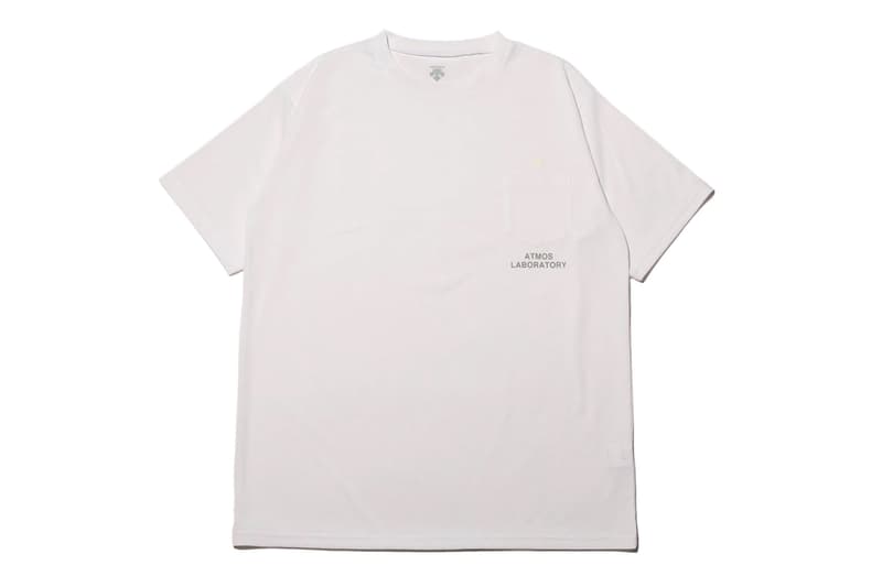 descente DDD x atmos LAB Spring Summer 2019 SS19 Capsule Collection T-Shirt Pocket Shorts Long Sleeve Pullover Sweater Jumper Shortsleeve Shirt