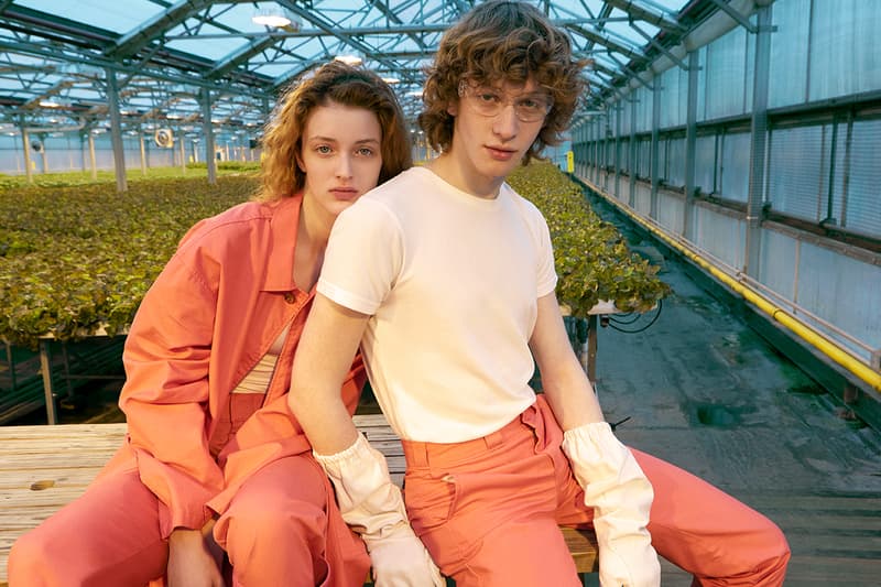 Dickies 1922 Opening Ceremony Spring Summer 2019 SS19 Capsule Collection Collaboration Lookbook Release Date Drop Information Unisex Cotton Canvas Lab Coat Work Pants Workwear Shirt Stripe Block Color Set Two Piece How To Purchase Where To Buy openingceremony.com