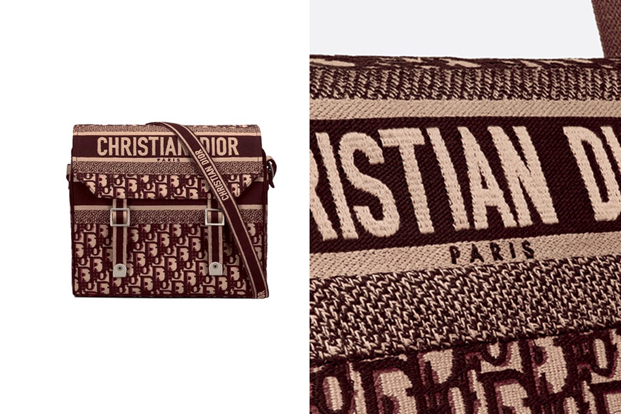 Christian Dior Large Oblique Book Tote - Burgundy Totes, Handbags