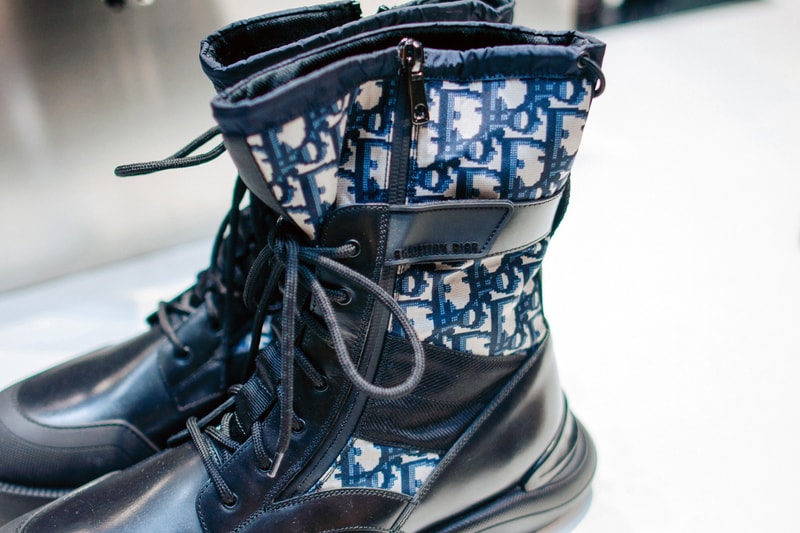 Dior Men Hajime Sorayama Retro Futuristic Collection Full Look Hong Kong Landmark Pre-Fall 2019 bags accessories b23 sneaker backpack kim jones matthew m williams tee shirt suit buckle rollercoaser