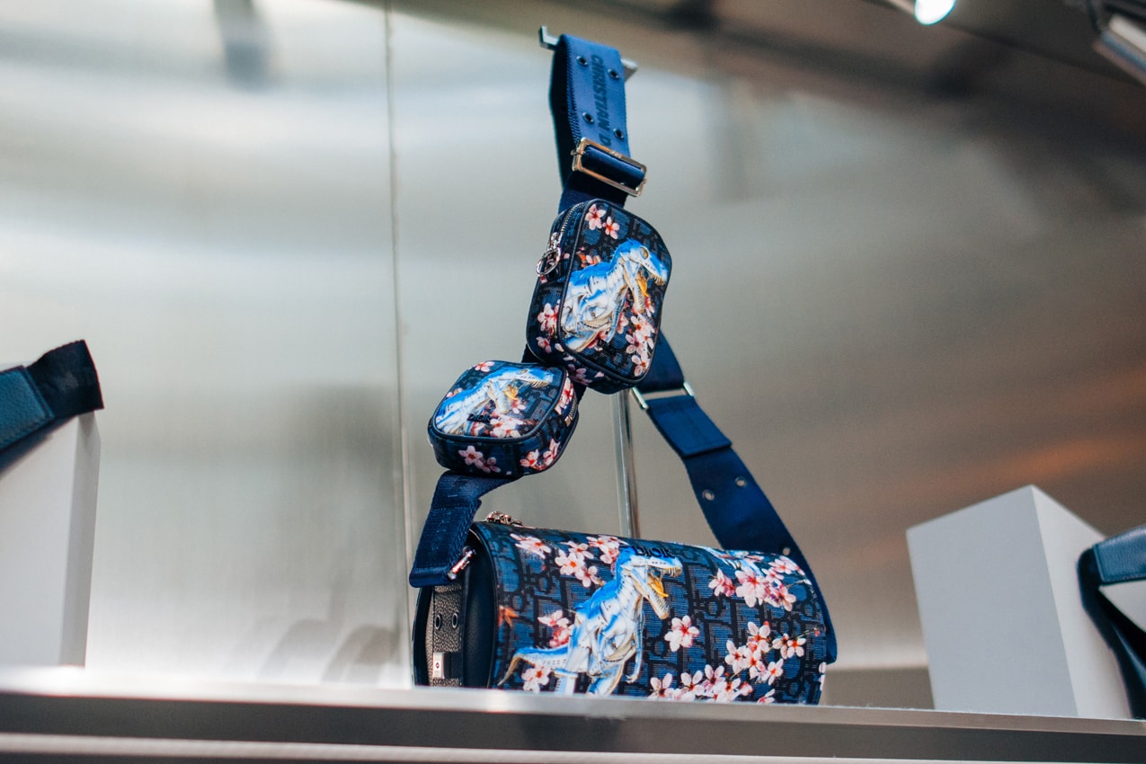 Dior Men Hajime Sorayama Retro Futuristic Collection Full Look Hong Kong Landmark Pre-Fall 2019 bags accessories b23 sneaker backpack kim jones matthew m williams tee shirt suit buckle rollercoaser