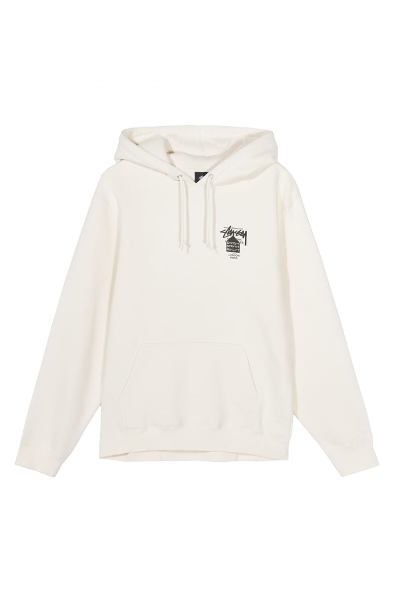 stussy light blue hoodie