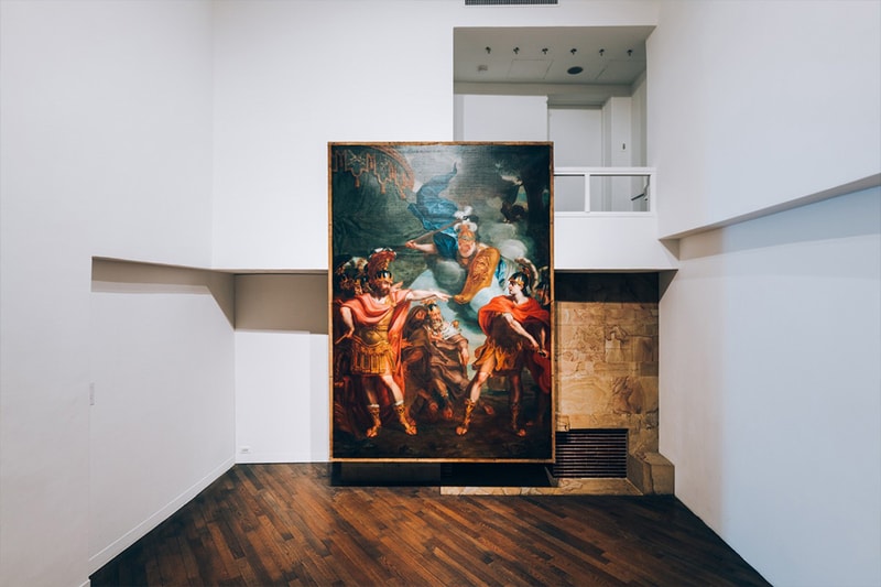 Dries Van Noten 10 Years in Aoyama Tokyo Art Exhibition Interpretive 17th century Gerard de Lairesse Paintings Personal Collection “A dispute between Achilles and Agamemnon” “Paris and Apollo kill Achilles, hitting him with an arrow in his heel” Yuumi Domoto Mika Ninagawa Daisuke Ohba Masaho Anotani Naho Ishii Ataru Sato