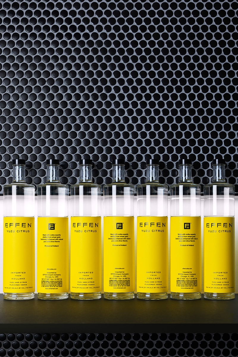 effen vodka rose yuzu citrus flavors summer cocktails 