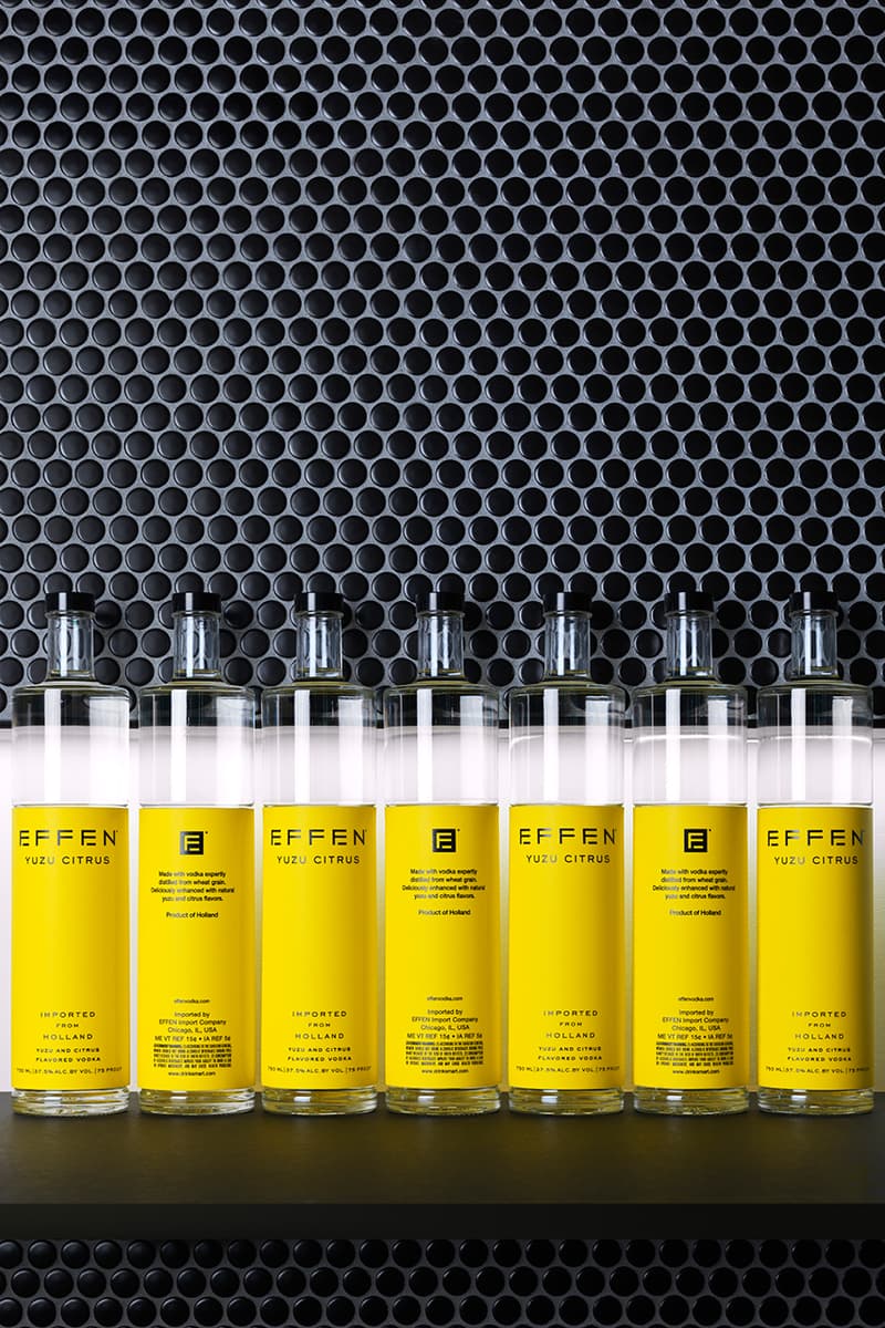 effen vodka rose yuzu citrus flavors summer cocktails