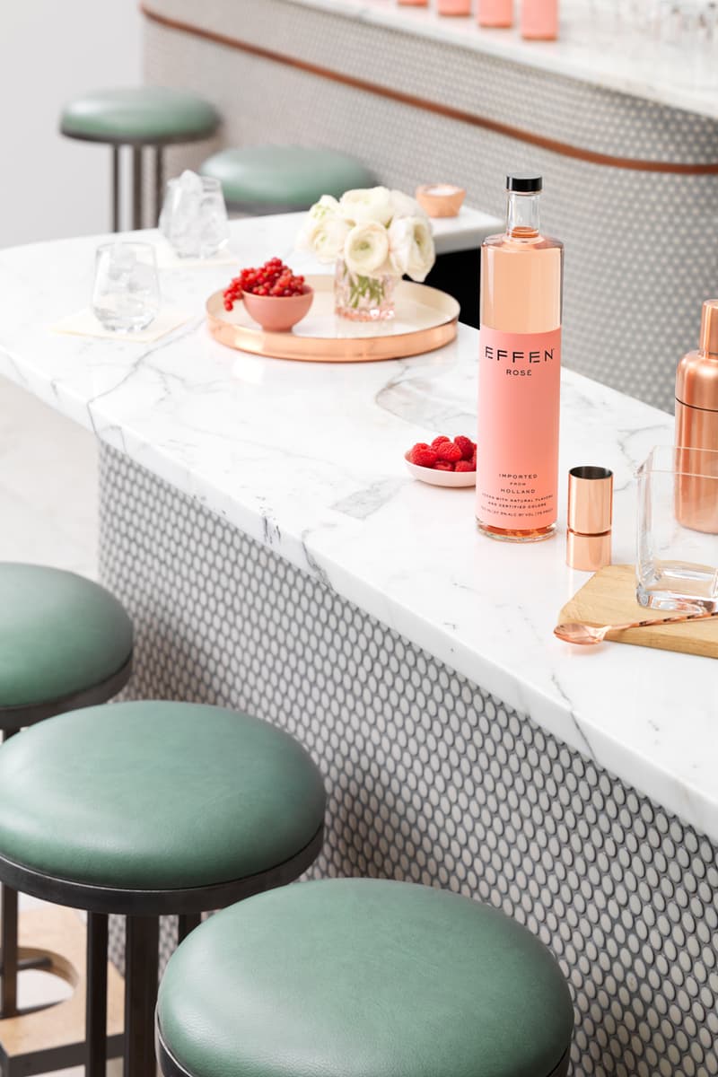effen vodka rose yuzu citrus flavors summer cocktails