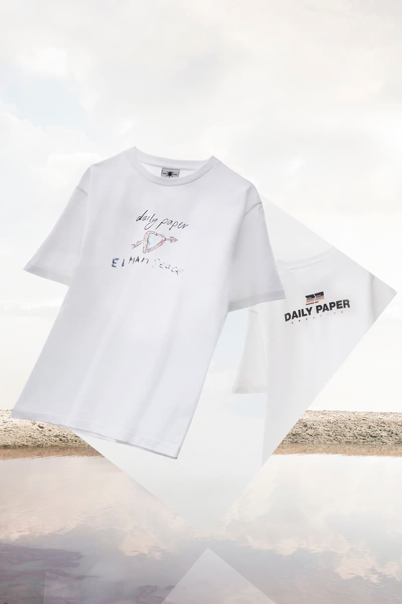 Elman Peace x Daily Paper T-Shirt Capsule Collaboration collection release date info buy graphic april 2019