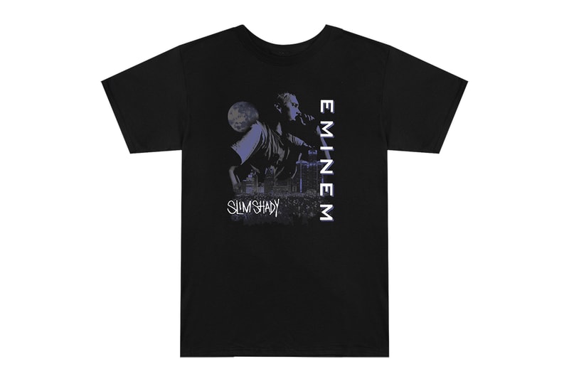 Eminem 'Slim Shady LP' 20th Anniversary Capsule collection apparel clothing vintage accessories Marshall Mathers album 1999 merchandise SKAM2 DANNY HASTINGS