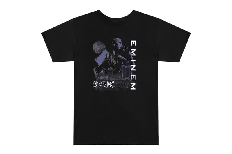 Eminem 'Slim Shady LP' 20th Anniversary Capsule collection apparel clothing vintage accessories Marshall Mathers album 1999 merchandise SKAM2 DANNY HASTINGS