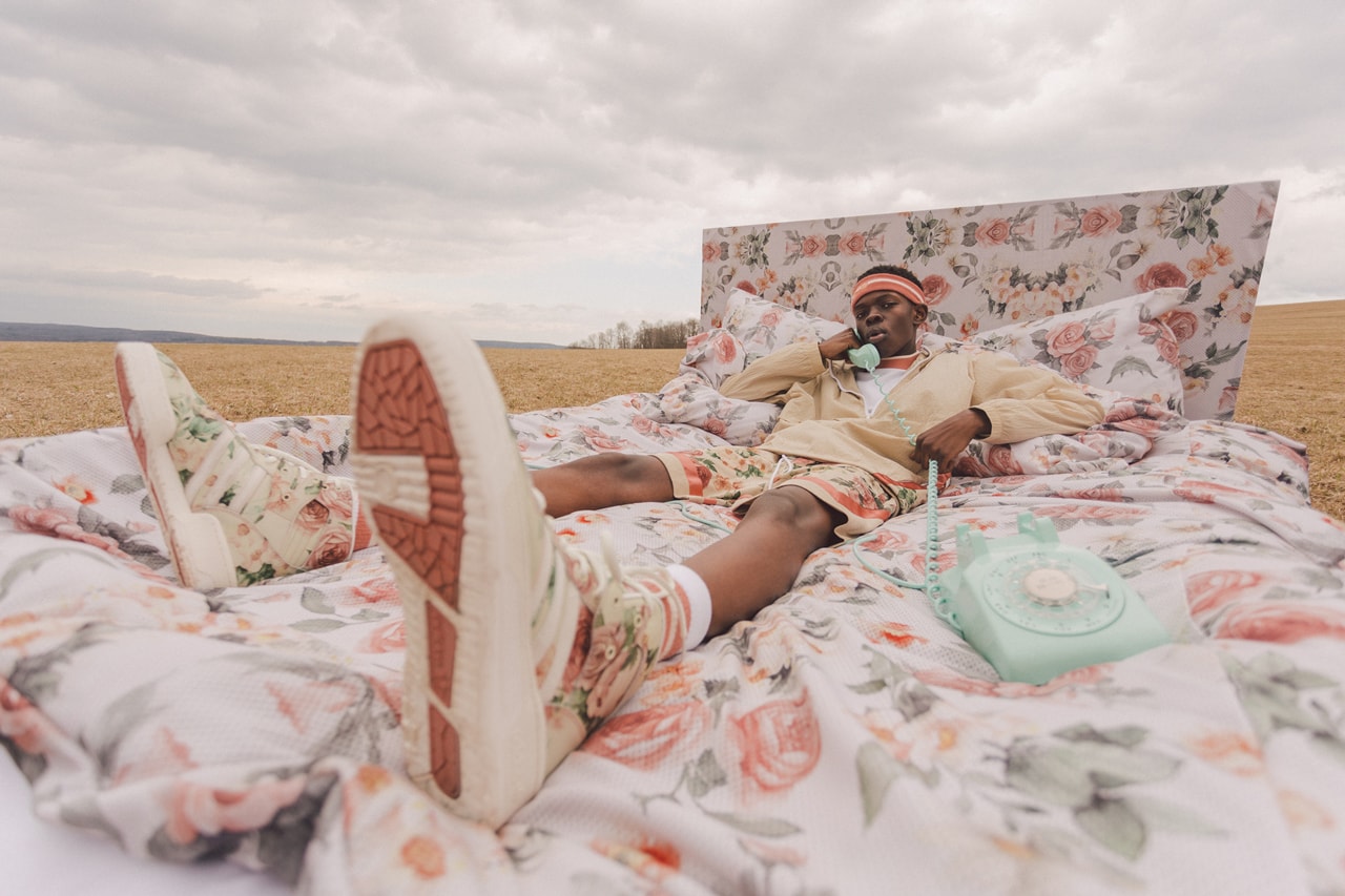 eric emanuel designer adidas originals spring summer 2019 collaboration collection release ee x adidas originals floral