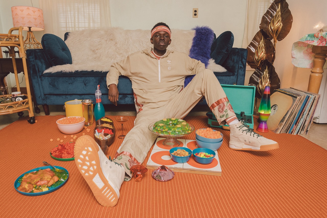 eric emanuel designer adidas originals spring summer 2019 collaboration collection release ee x adidas originals floral