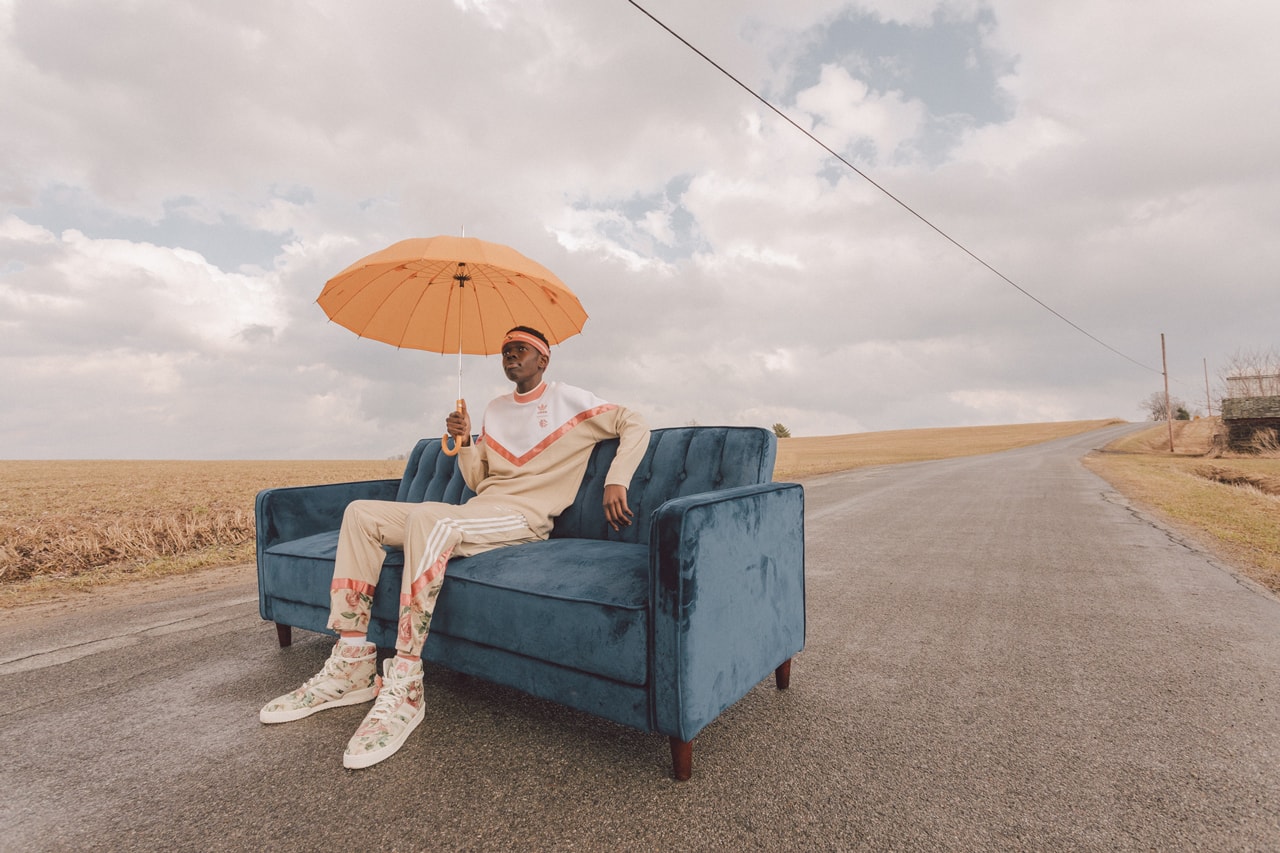 eric emanuel designer adidas originals spring summer 2019 collaboration collection release ee x adidas originals floral