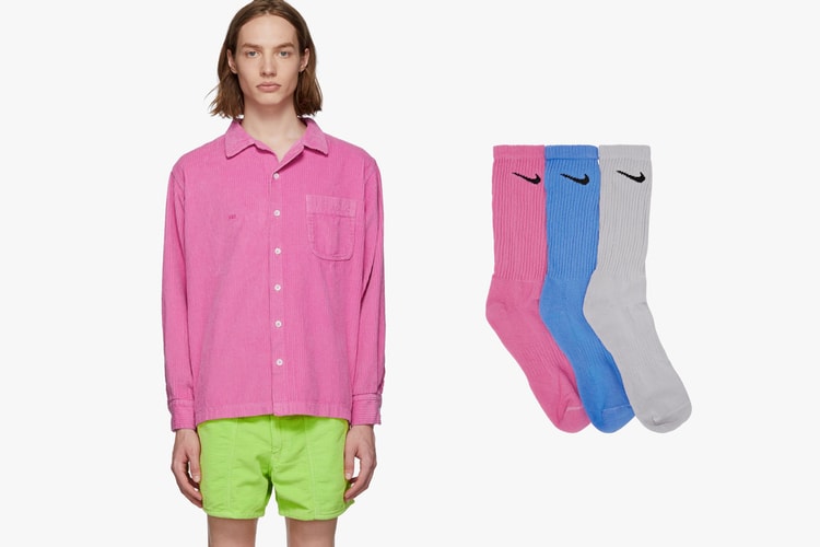 ERL Delivers Washed-Out Corduroy and Nike Socks for SS19