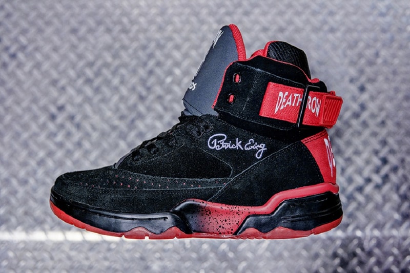 ewing 33 hi death row records hi top high shoe shoes sneakers sneaker 2019 april release date info detail pics pictures black red where to buy cost price photos photo pic picture ss19 spring summer