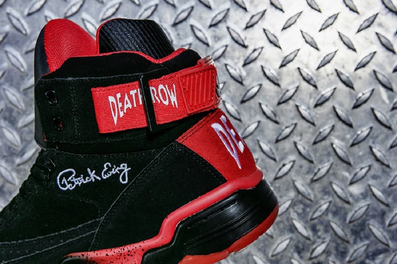 ewing 33 hi death row records hi top high shoe shoes sneakers sneaker 2019 april release date info detail pics pictures black red where to buy cost price photos photo pic picture ss19 spring summer