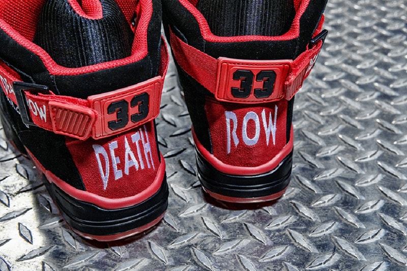 ewing 33 hi death row records hi top high shoe shoes sneakers sneaker 2019 april release date info detail pics pictures black red where to buy cost price photos photo pic picture ss19 spring summer